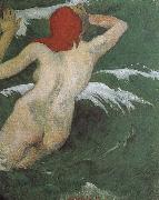 Paul Gauguin Wave of goddess painting